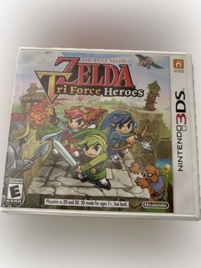 SEALED ZELDA TRI FORCE HEROES 3DS